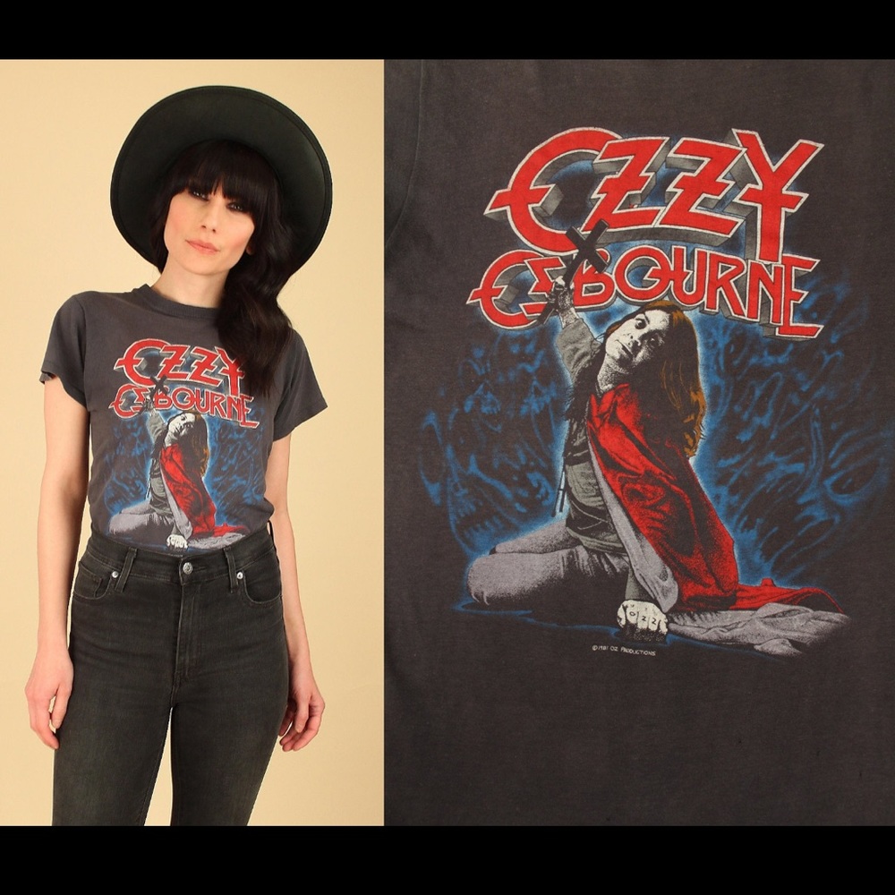 Super Rare Ozzy Osborne Shirt 1981